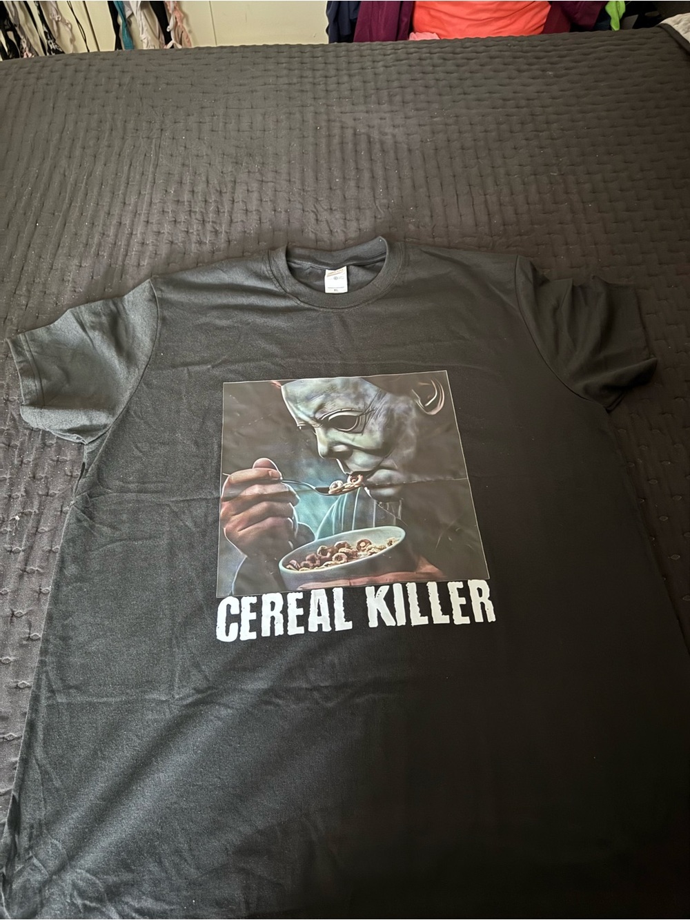 Cereal Killer Graphic Tee - Black